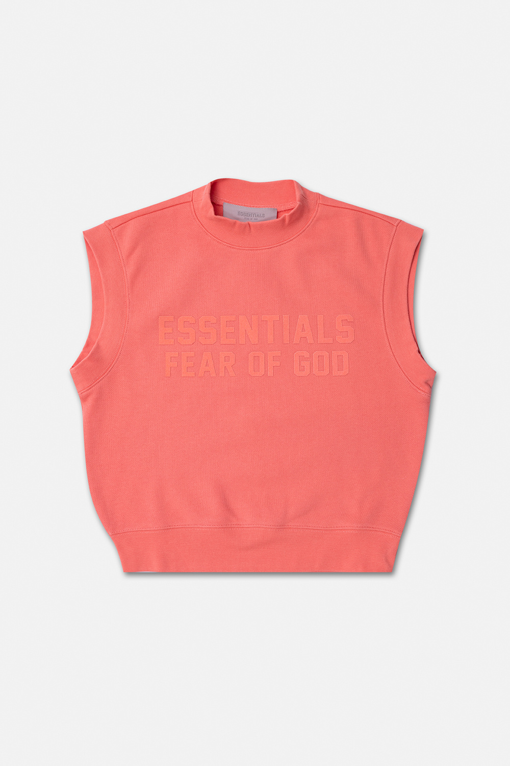 Orange Vest with logo Fear Of God Essentials Kids Vitkac GB